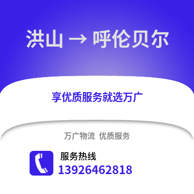 武汉洪山到呼伦贝尔物流专线_武汉洪山到呼伦贝尔货运专线公司