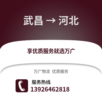 武汉武昌到河北物流专线_武汉武昌到河北货运专线公司