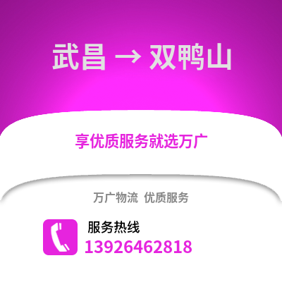 武汉武昌到双鸭山物流专线_武汉武昌到双鸭山货运专线公司