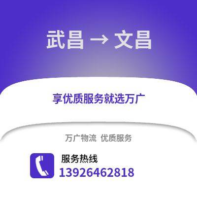 武汉武昌到文昌物流专线_武汉武昌到文昌货运专线公司